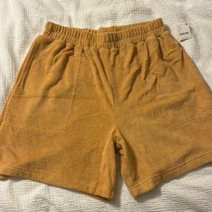 Terry cloth shorts
